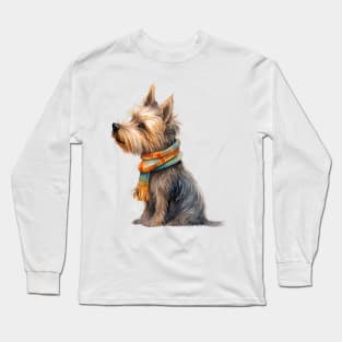 Winter dog Long Sleeve T-Shirt